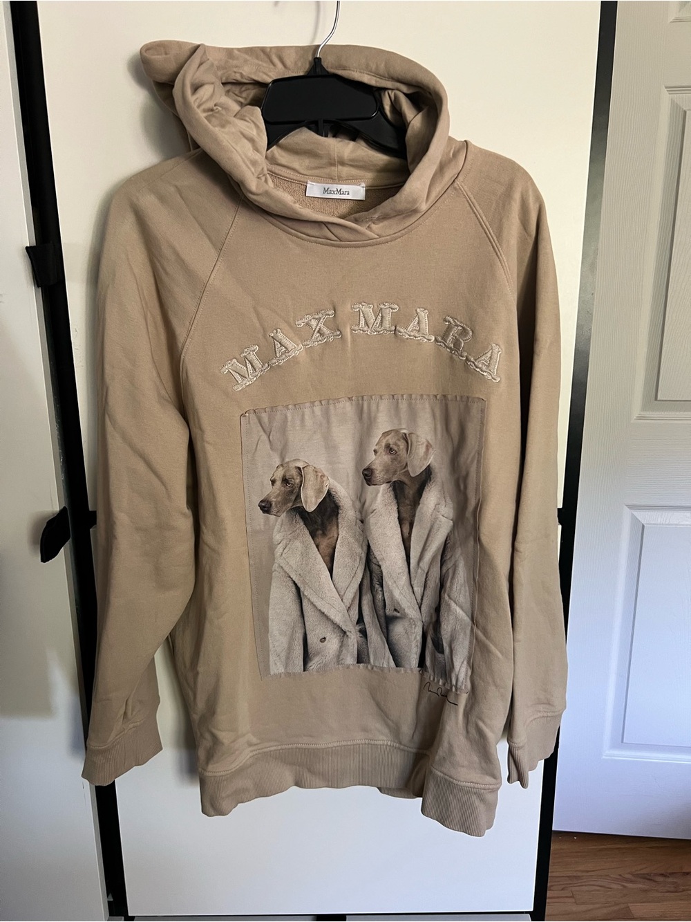 MaxMara Weimaraner hoodie